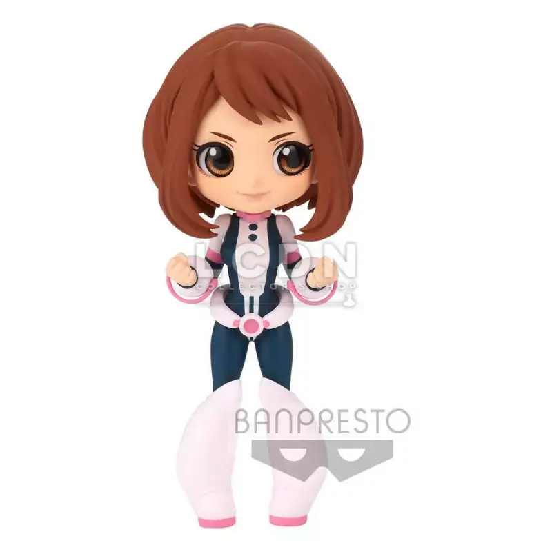 My Hero Academia Statue Q Posket Ochaco Uraraka Ver. A 14cm Offre Limitée