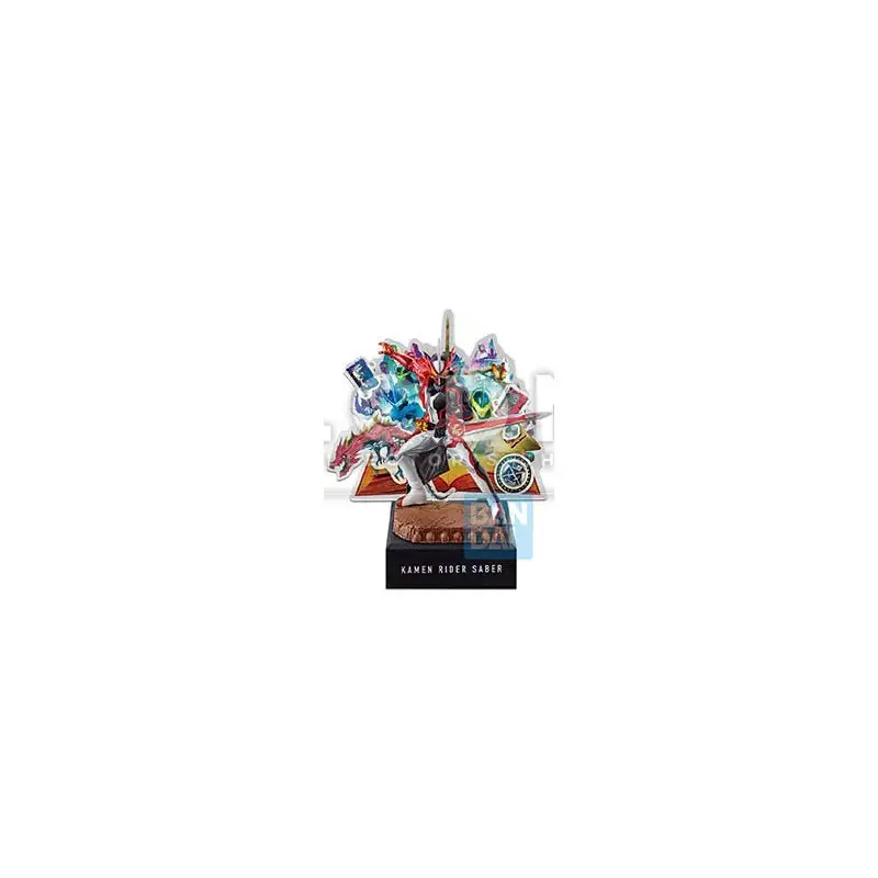 Vente Directe Kamen Rider Ichiban PVC Statue Kamen Rider Saber (No.02 feat. Legend Kamen Rider) 20 cm