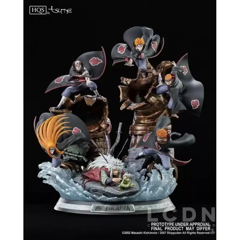 Naruto Shippuden Jiraiya One Last Heartbeat HQS 1/8 Statue Tsume Art 60cm (Neuf) Dernière Chance