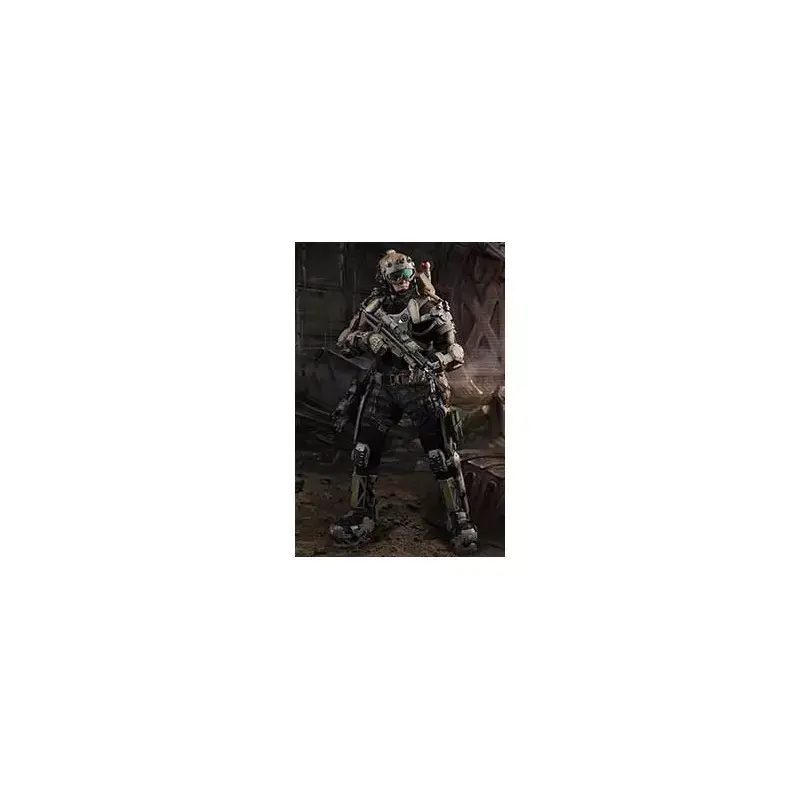 Haute Qualité EXO-Skeleton Armor Suit Test-01 avec tête de Tom Cruise 1/6 Figurine 30cm Soldier Story SS122