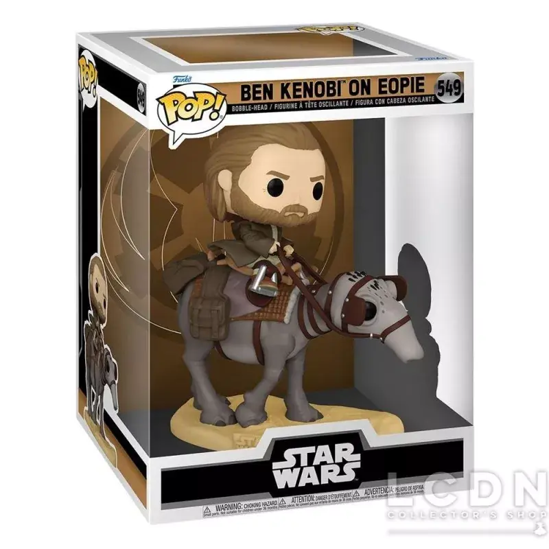 Star Wars Obi-Wan Kenobi POP! Television Vinyle Deluxe Figurine Obi-Wan Kenobi sur Eopie 10cm N°549 Promotion