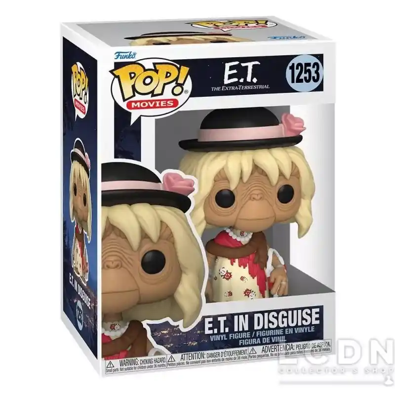Jusqu'à Épuisement Des Stocks E.T. l´extra-terrestre POP! Movies E.T. in Disguise Vinyle Figurine 10cm N°1253