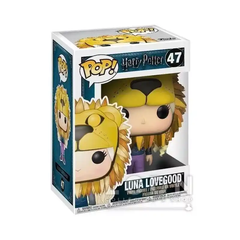 Bon Plan Harry Potter POP! Movies Luna Lovegood with Lion Head Vinyle Figurine 10cm N°47