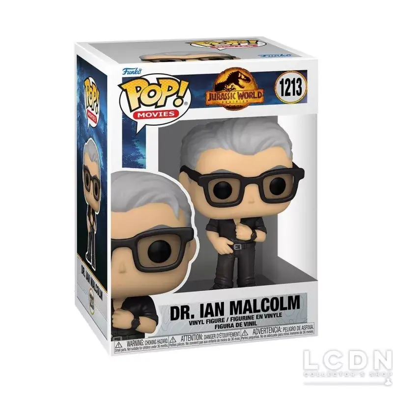 Populaire Jurassic World 3 Le Monde d‘après POP! Movies Vinyl figurine Dr Ian Malcolm 9 cm n°1213