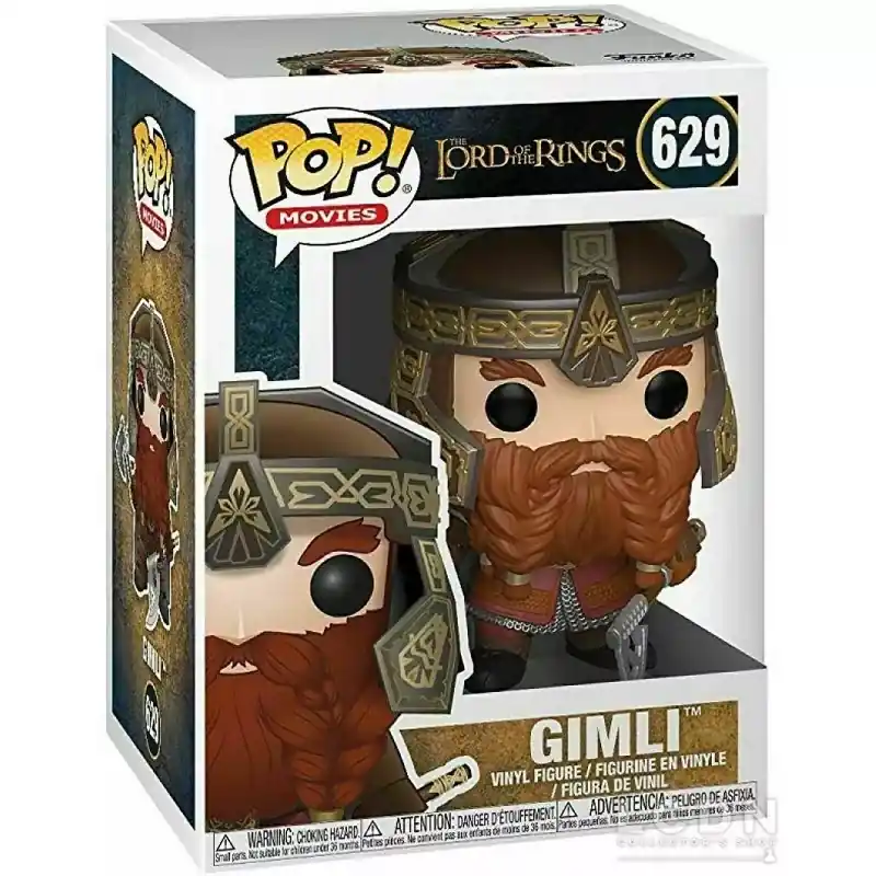 Meilleur Prix Le Seigneur des Anneaux (The Lord of the Rings) POP! Movies Gimli Vinyle Figurine 10cm N°629