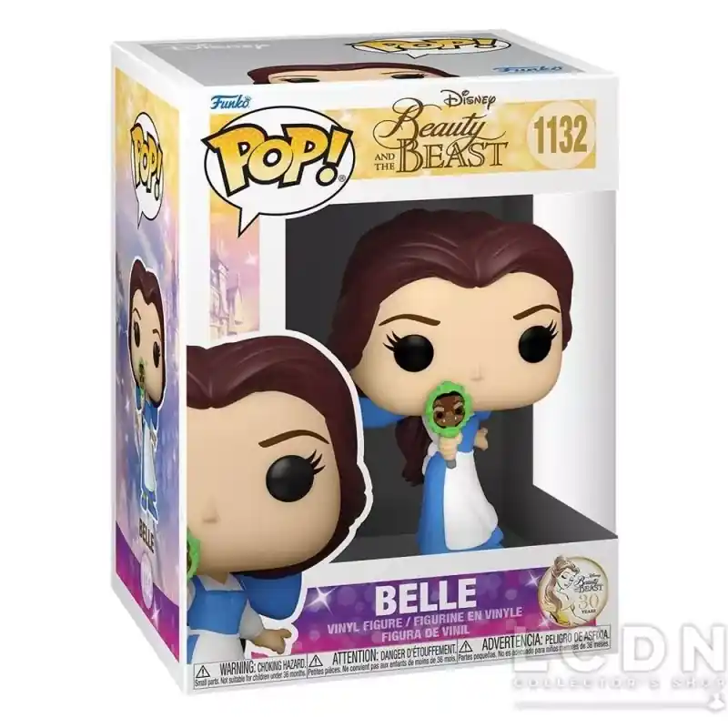 Offre Exclusive La Belle et la Bête Figurine POP! Movies Vinyl Belle 9 cm n°1132