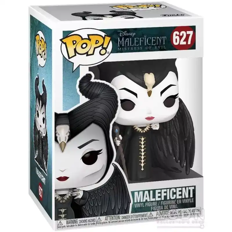Populaire Maléfique Le Pouvoir du Mal (Maleficent 2) POP! Movies Maléfique Robe de Banquet ( Feast Maleficent) Vinyle Figurine 10cm N°627