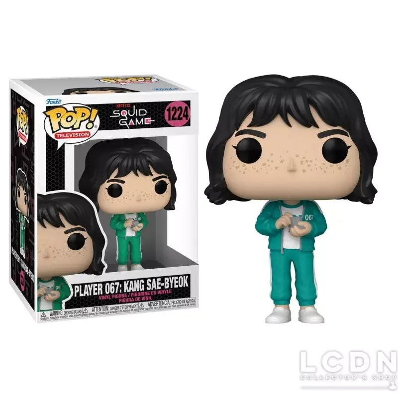 Squid Game POP! Télévision Sae-byeok 067 Vinyle Figurine 10cm n°1224 Produit De Marque