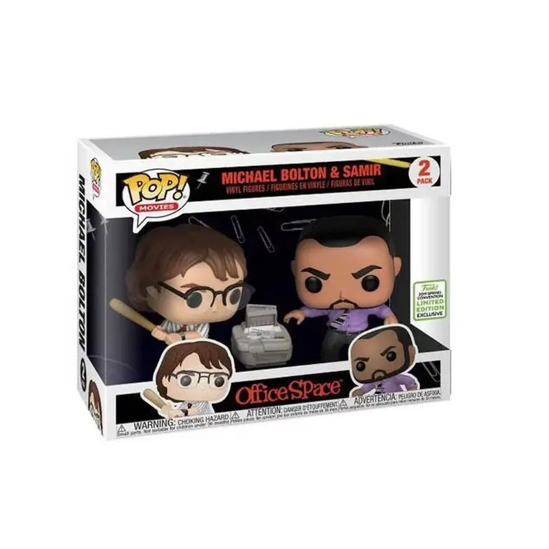 35 heures, c‘est déjà trop Office Space POP! Movies Michael Bolton & Samir 2 pack 2019 Spring Convention Exclusive Achetez Aujourd'hui
