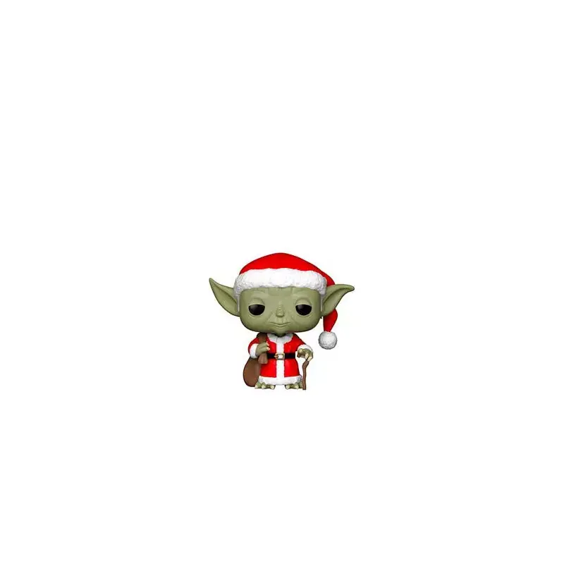 Seulement Aujourd'hui Star Wars POP! Movies Holiday Père Noël Yoda Vinyl Figurine 10cm n°277