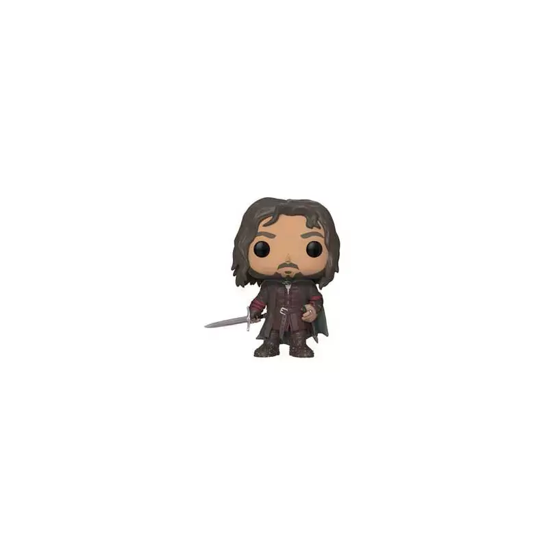 Seulement Aujourd'hui Le Seigneur des Anneaux POP! Movies Aragorn Vinyl Figurine 10cm n°531