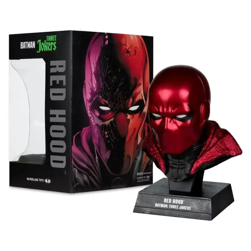 Vente Directe DC Direct réplique 1/3 Red Hood Cowl (Batman Three Jokers) 18 cm