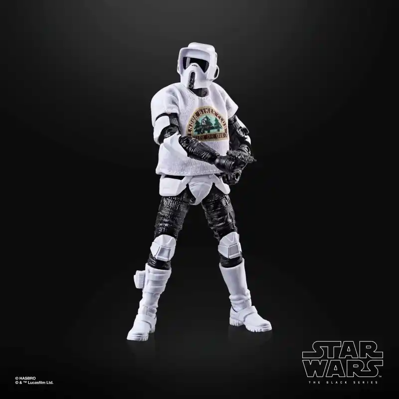 Figurine Star Wars The Black Series 15cm Scout Trooper May thee 4th Be With You Vente Flash