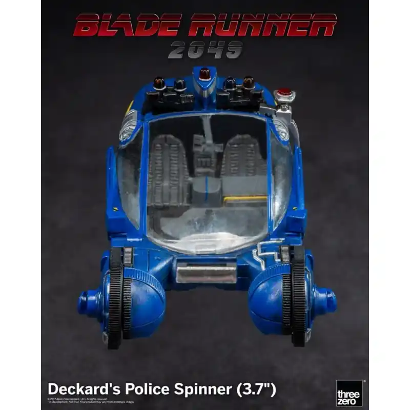 Réduction Blade Runner 2049 véhicule Deckard‘s Police Spinner 10 cm
