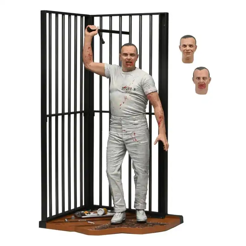 Le Silence des agneaux figurine Dr. Hannibal Lecter (Prison Escape) 18 cm Prix Cassé