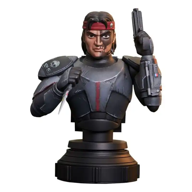 Offre Du Jour Star Wars The Clone Wars buste 1/7 Hunter 15 cm