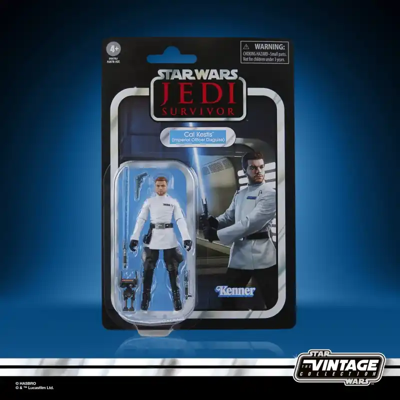 Bon Marché Figurine Star Wars The Vintage Collection 10cm Cal Kestis (Imperial Officer Disguise)