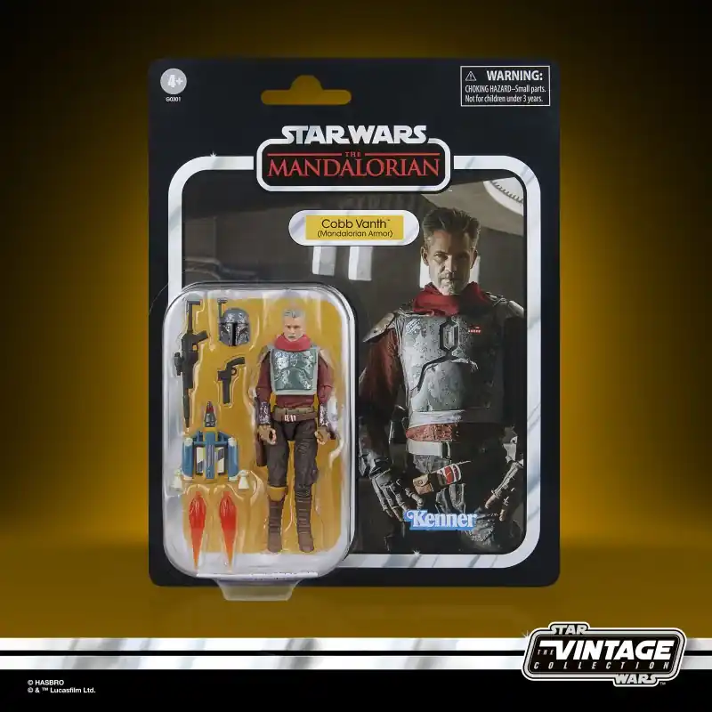 Paiement Sécurisé Star Wars The Vintage Collection figurine deluxe10cm Cobb Vanth (armure mandalorienne)